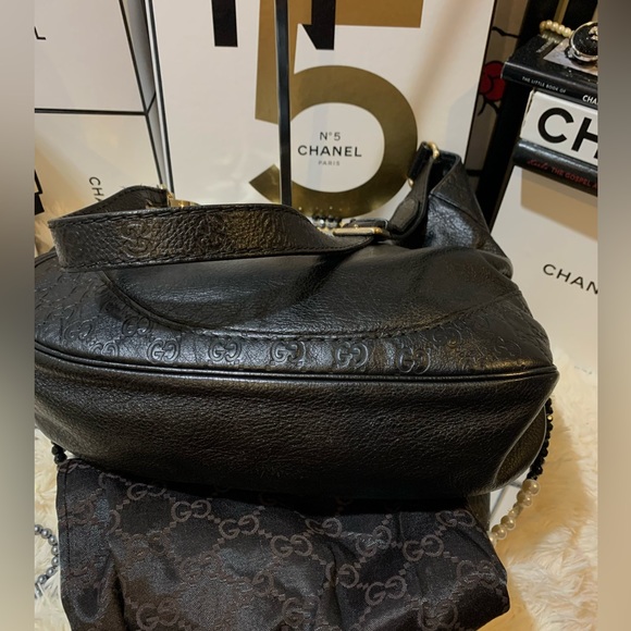 Beautiful EUC Authentic GUCCI hobo with signature G. - Picture 8 of 13